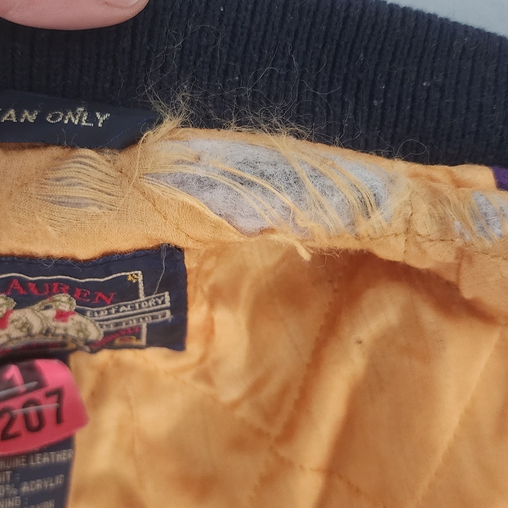 Vintage  Chaps Ralph Lauren varsity jacket - Picture 3 of 5